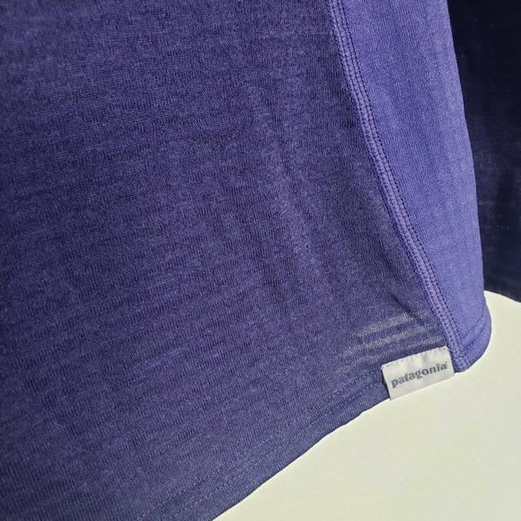 Patagonia R1 Quarter Zip in Purple Womens Size Medium - Picture 3 of 6